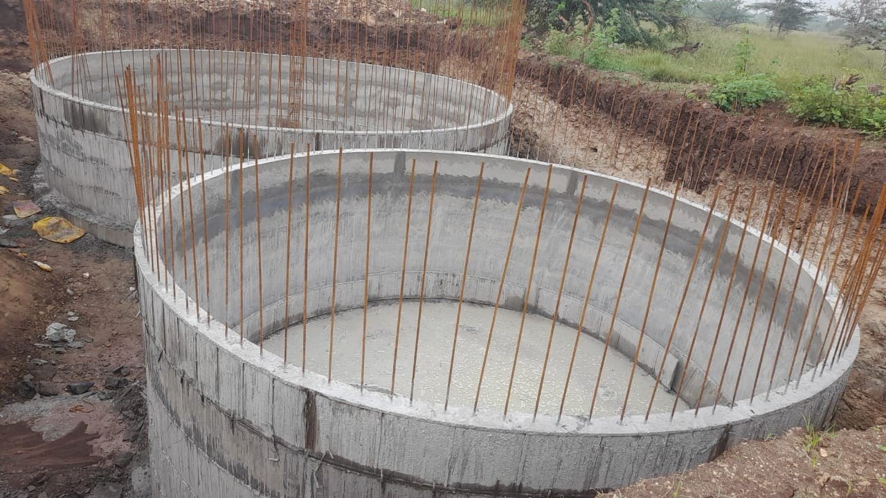 Stone Masonry Well Wall