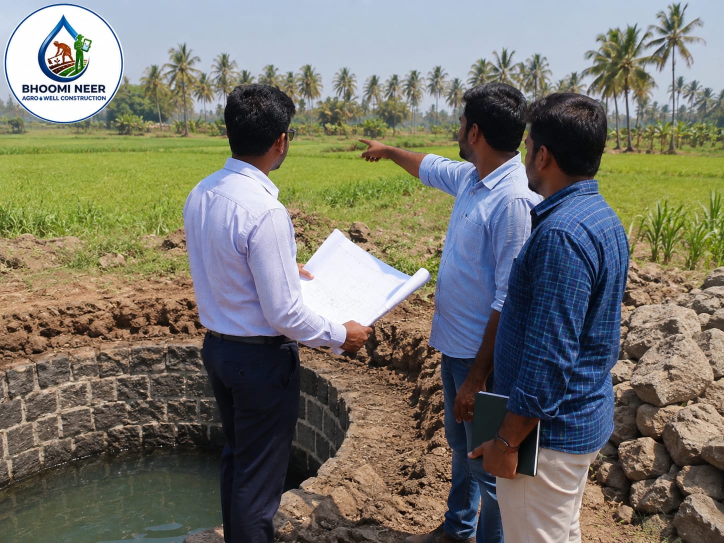 Bhoomi Neer Water Engineers Site Inspection Blueprint
