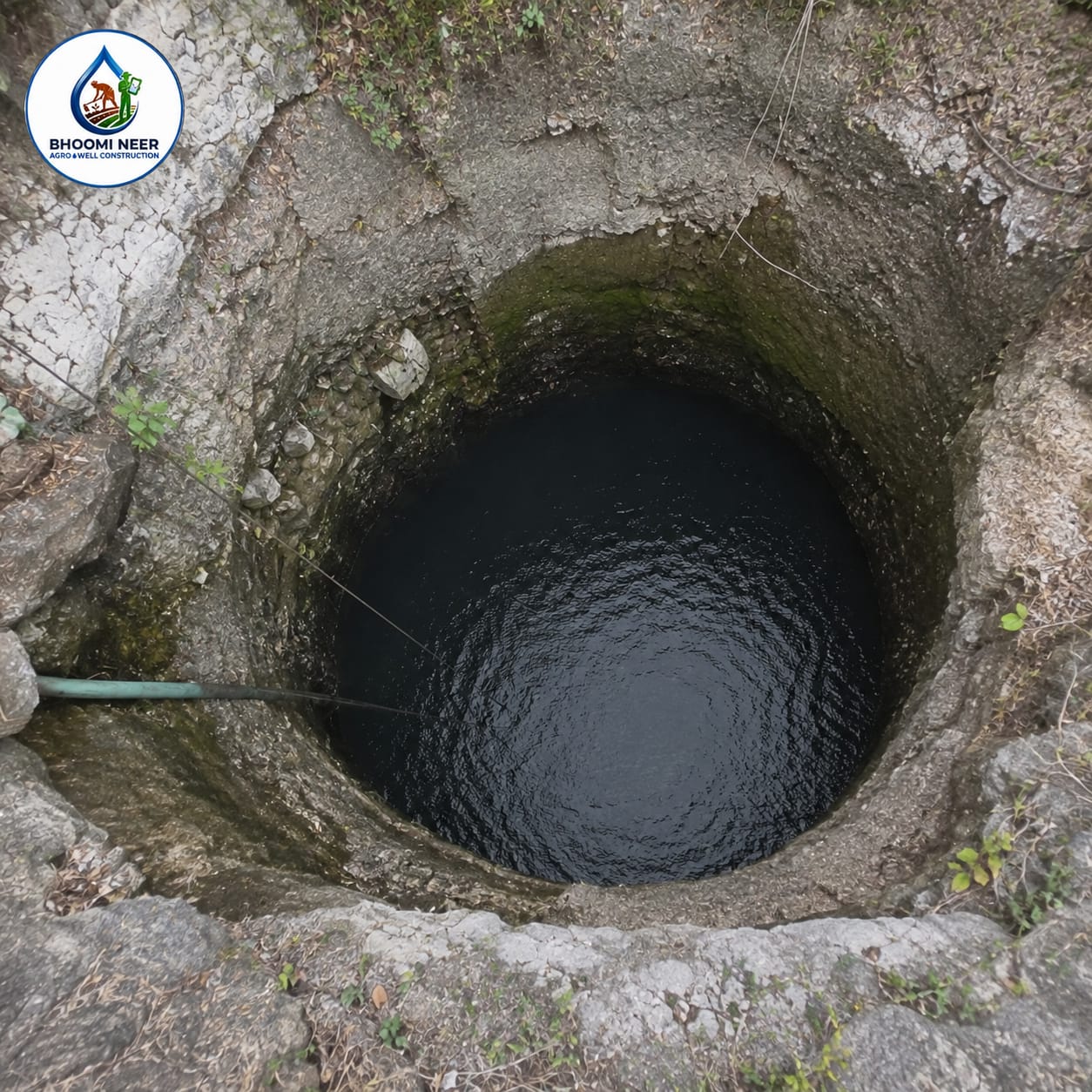 Traditional Stone Open Well